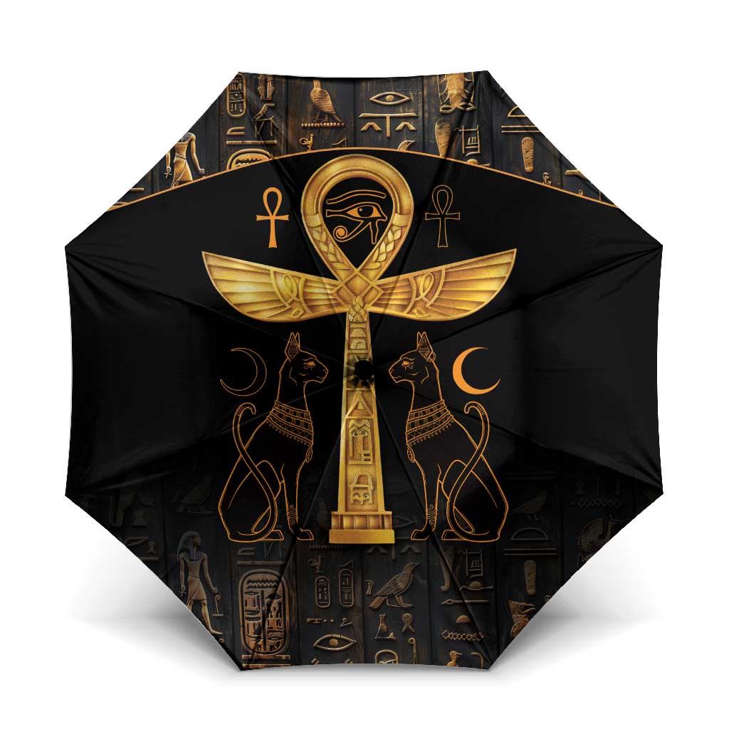 Ankh with Eye of Horus Umbrella Ancient Egypt Culture