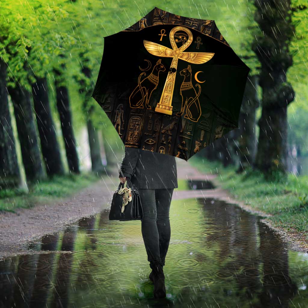 Ankh with Eye of Horus Umbrella Ancient Egypt Culture