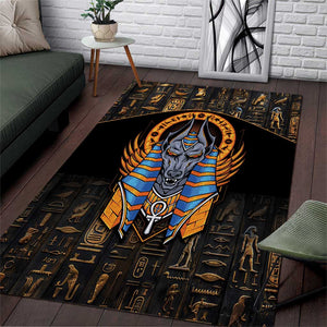 Egyptian Anubis Area Rug Ancient Egypt Culture