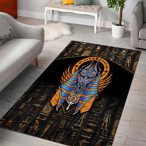 Egyptian Anubis Area Rug Ancient Egypt Culture