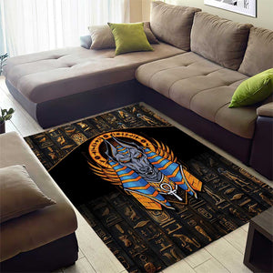 Egyptian Anubis Area Rug Ancient Egypt Culture