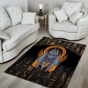 Egyptian Anubis Area Rug Ancient Egypt Culture