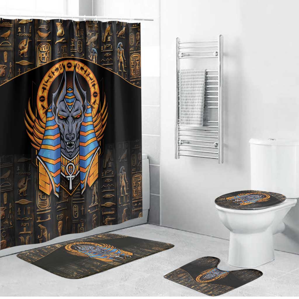 Egyptian Anubis Bathroom Set Ancient Egypt Culture