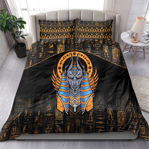 Egyptian Anubis Bedding Set Ancient Egypt Culture