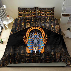 Egyptian Anubis Bedding Set Ancient Egypt Culture