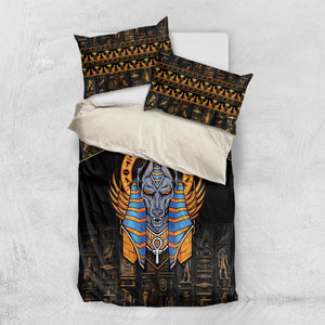 Egyptian Anubis Bedding Set Ancient Egypt Culture