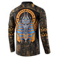 Egyptian Anubis Button Sweatshirt Ancient Egypt Culture