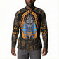 Egyptian Anubis Button Sweatshirt Ancient Egypt Culture