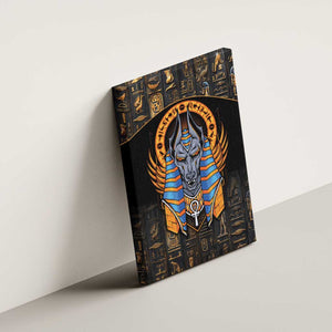 Egyptian Anubis Canvas Wall Art Ancient Egypt Culture