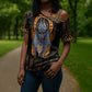 Egyptian Anubis Cross Shoulder Shirt Ancient Egypt Culture