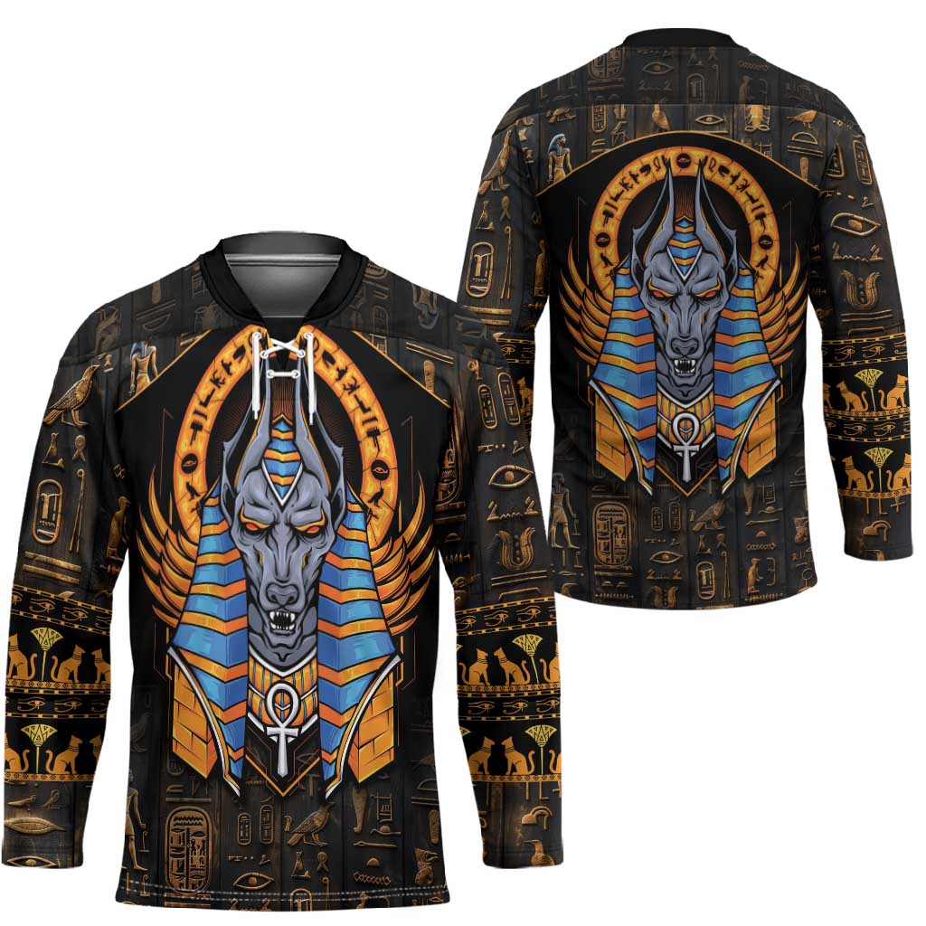Egyptian Anubis Hockey Jersey Ancient Egypt Culture