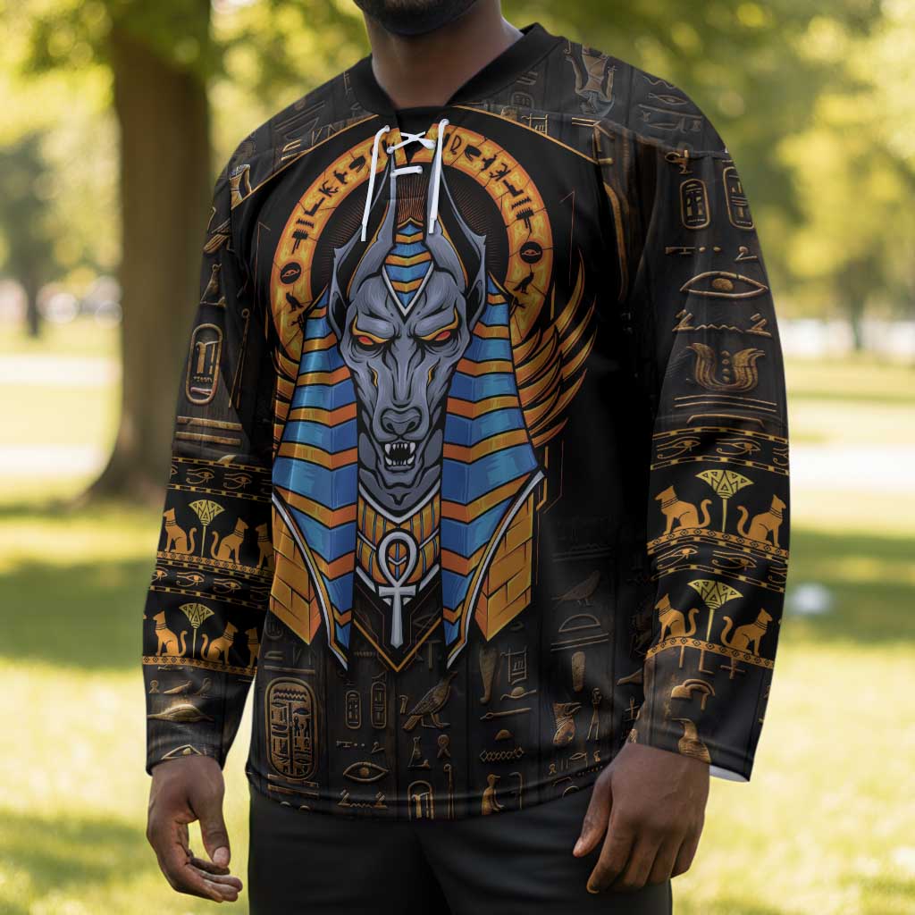 Egyptian Anubis Hockey Jersey Ancient Egypt Culture