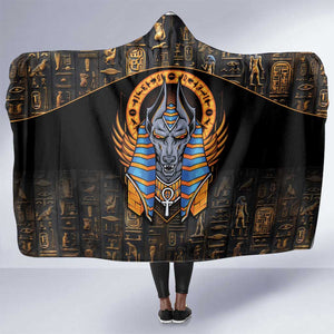 Egyptian Anubis Hooded Blanket Ancient Egypt Culture