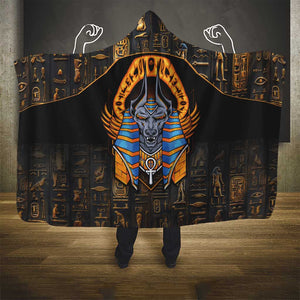 Egyptian Anubis Hooded Blanket Ancient Egypt Culture