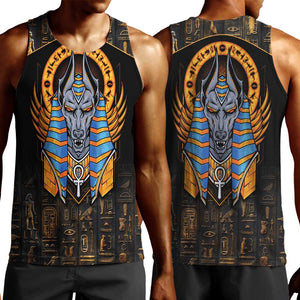 Egyptian Anubis Men Tank Top Ancient Egypt Culture