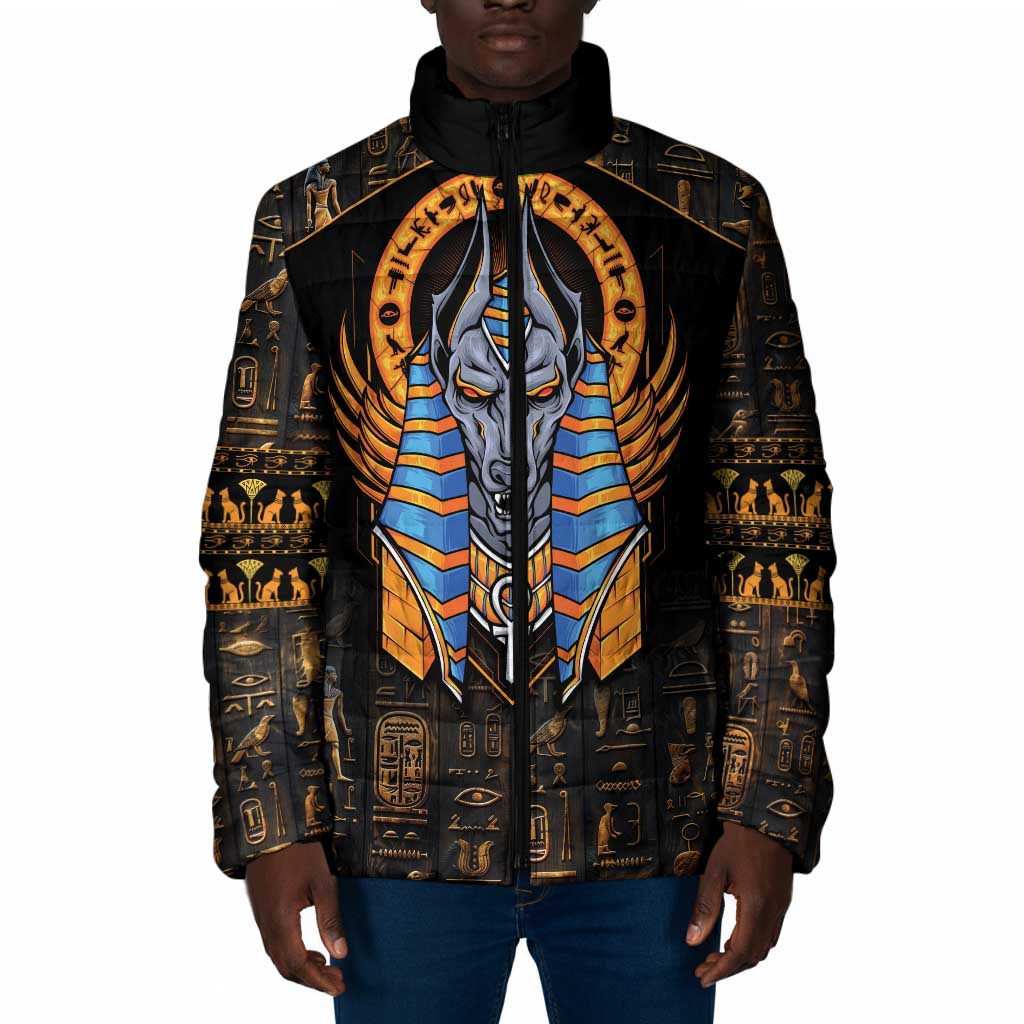 Egyptian Anubis Padded Jacket Ancient Egypt Culture