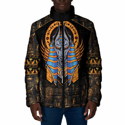 Egyptian Anubis Padded Jacket Ancient Egypt Culture