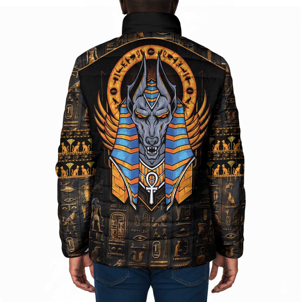 Egyptian Anubis Padded Jacket Ancient Egypt Culture
