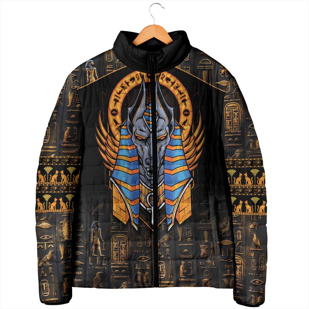 Egyptian Anubis Padded Jacket Ancient Egypt Culture