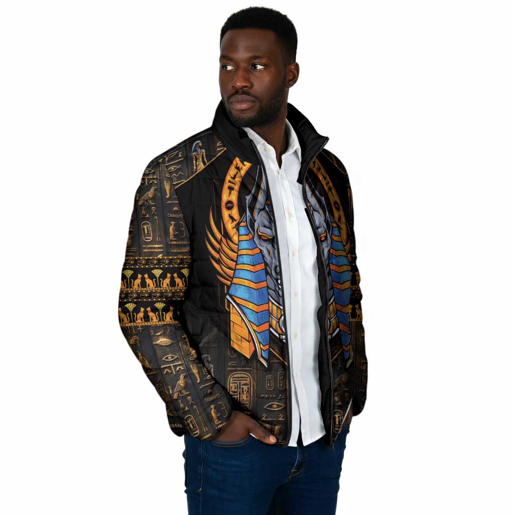 Egyptian Anubis Padded Jacket Ancient Egypt Culture