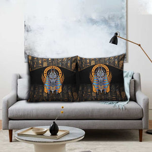 Egyptian Anubis Pillow Cover Ancient Egypt Culture