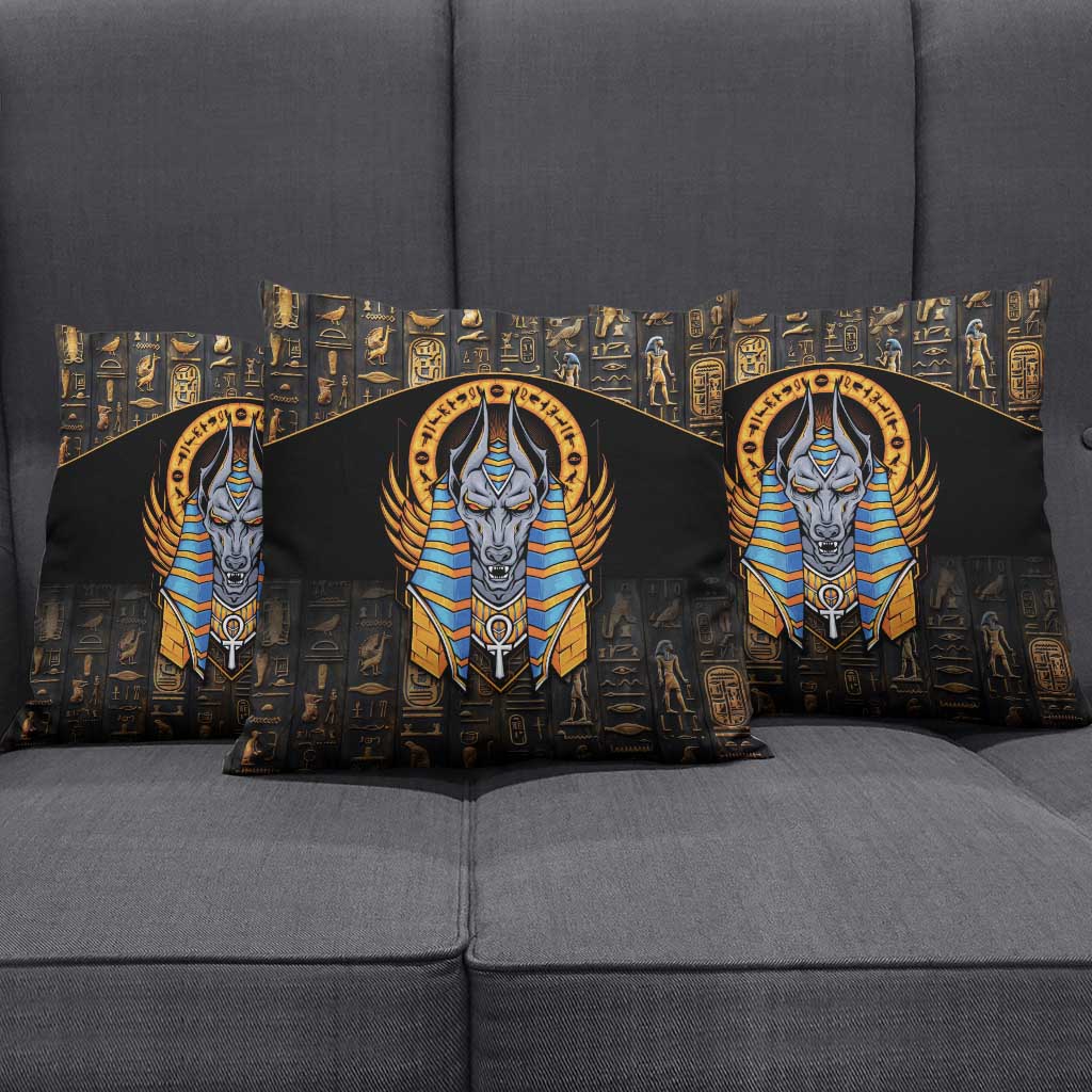 Egyptian Anubis Pillow Cover Ancient Egypt Culture