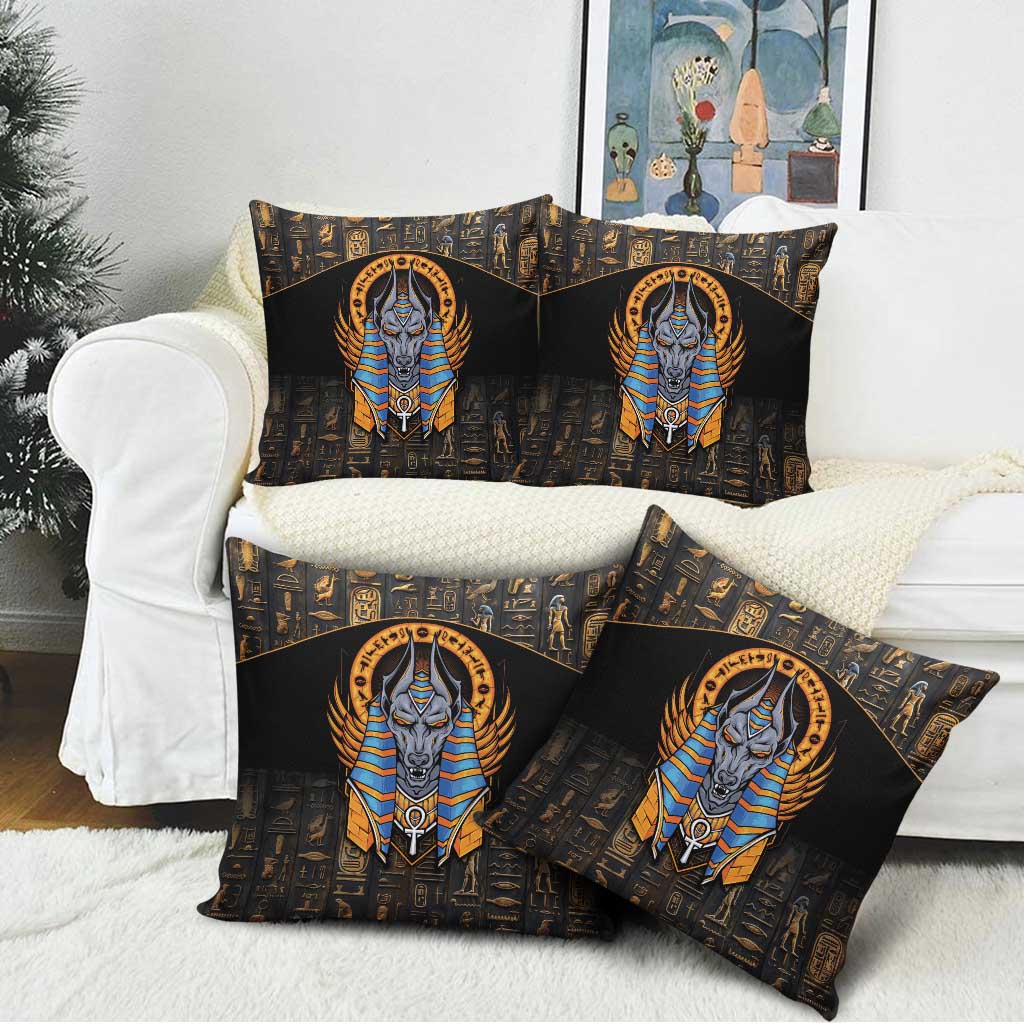 Egyptian Anubis Pillow Cover Ancient Egypt Culture