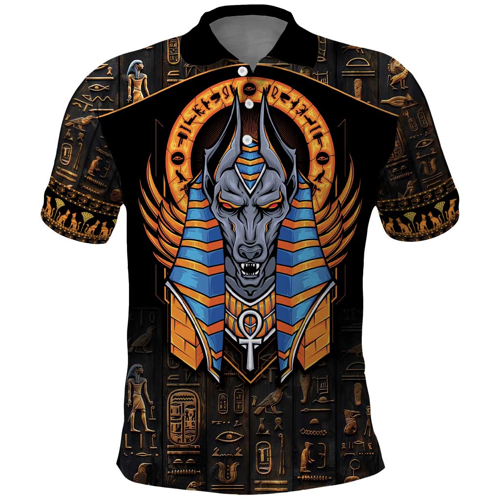 Egyptian Anubis Polo Shirt Ancient Egypt Culture