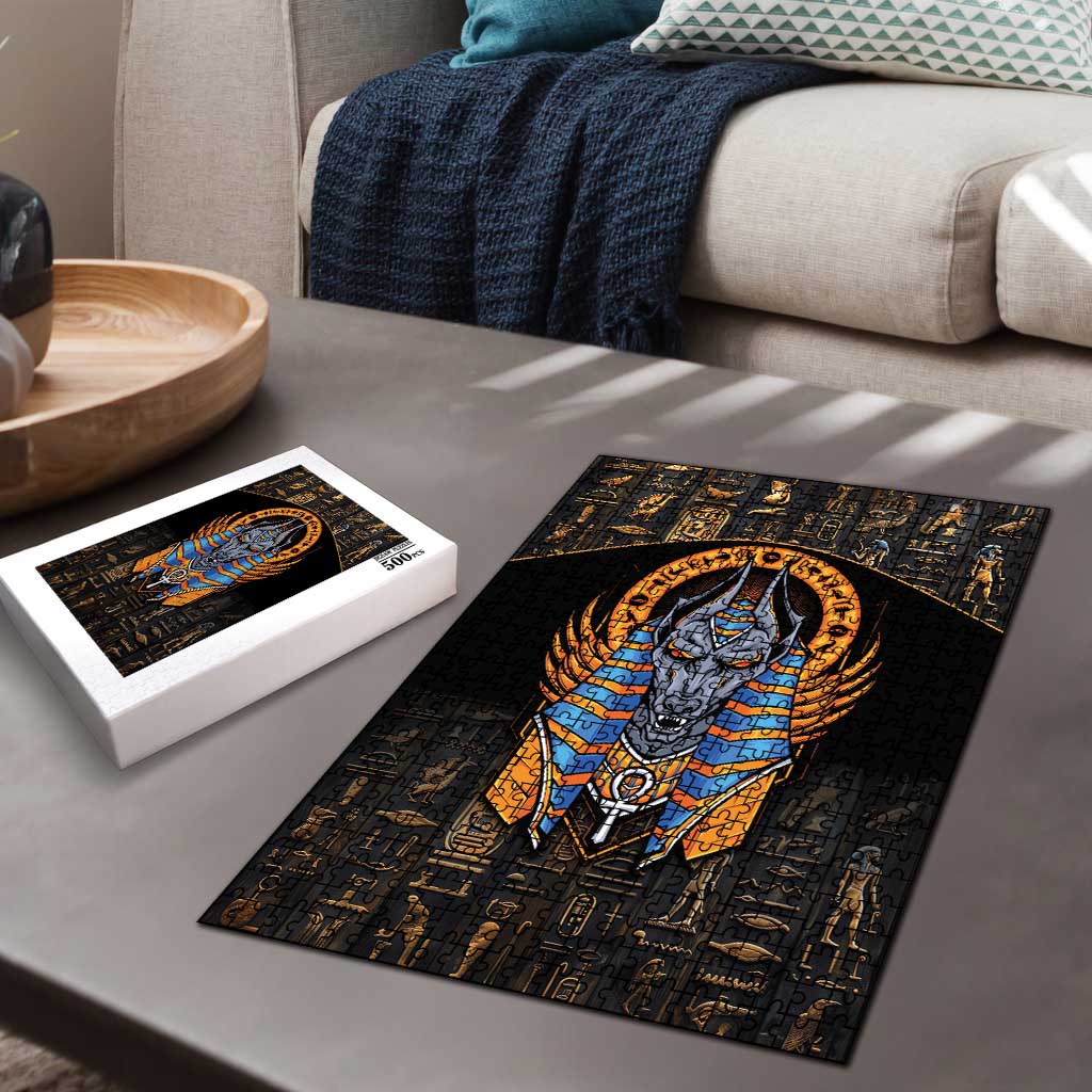 Egyptian Anubis Puzzle Ancient Egypt Culture