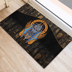 Egyptian Anubis Rubber Doormat Ancient Egypt Culture