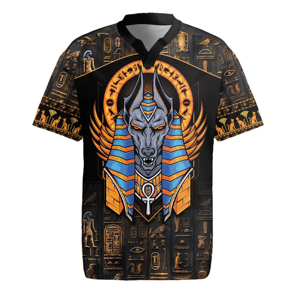 Egyptian Anubis Rugby Jersey Ancient Egypt Culture