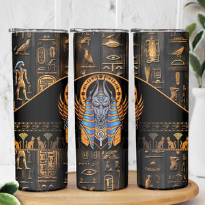 Egyptian Anubis Skinny Tumbler Ancient Egypt Culture