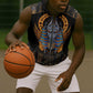 Egyptian Anubis Sleeveless Zip Hoodie Ancient Egypt Culture - African Pride