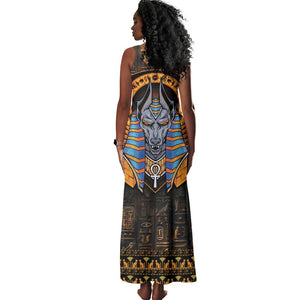 Egyptian Anubis Tank Maxi Dress Ancient Egypt Culture