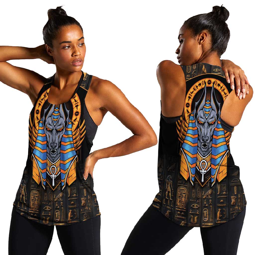 Egyptian Anubis Women Racerback Tank Ancient Egypt Culture