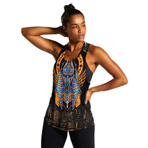 Egyptian Anubis Women Racerback Tank Ancient Egypt Culture