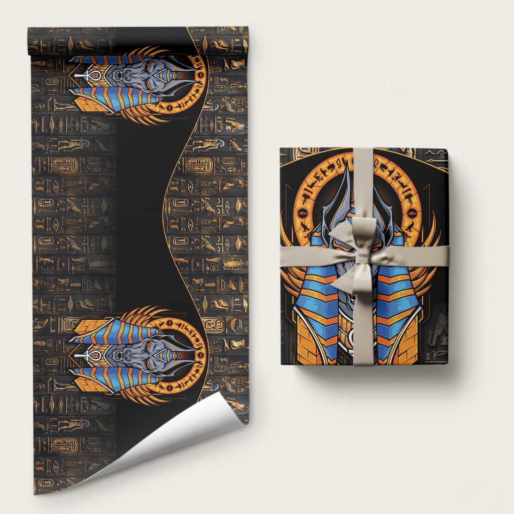 Egyptian Anubis Wrapping Paper Ancient Egypt Culture - African Pride