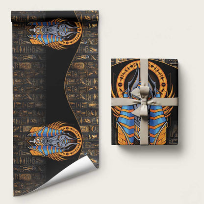 Egyptian Anubis Wrapping Paper Ancient Egypt Culture - African Pride