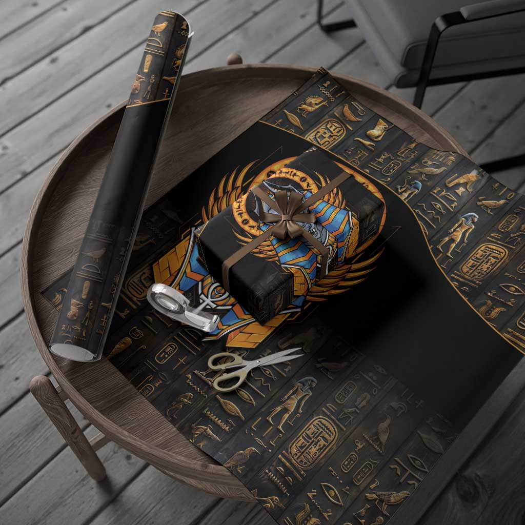 Egyptian Anubis Wrapping Paper Ancient Egypt Culture - African Pride
