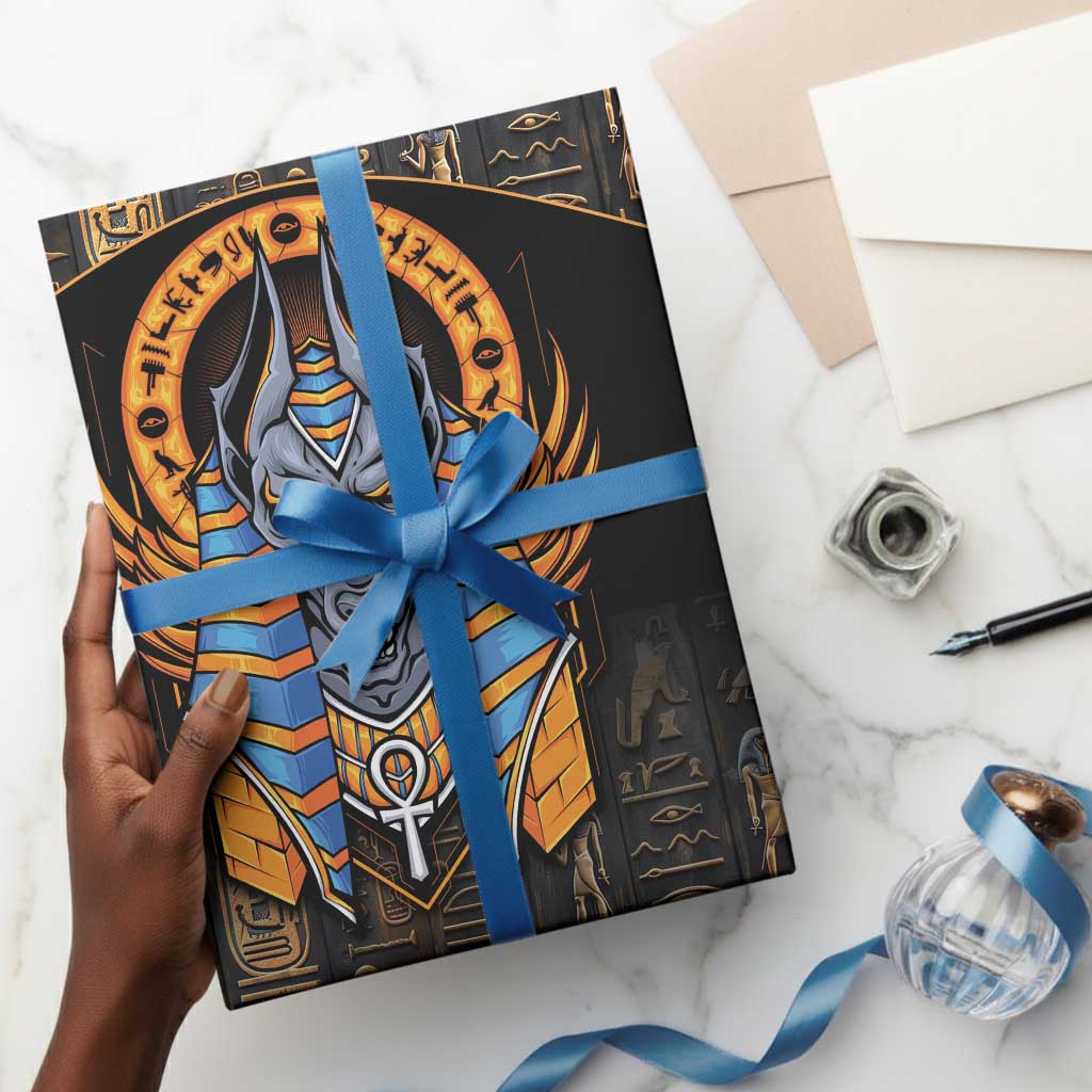 Egyptian Anubis Wrapping Paper Ancient Egypt Culture - African Pride