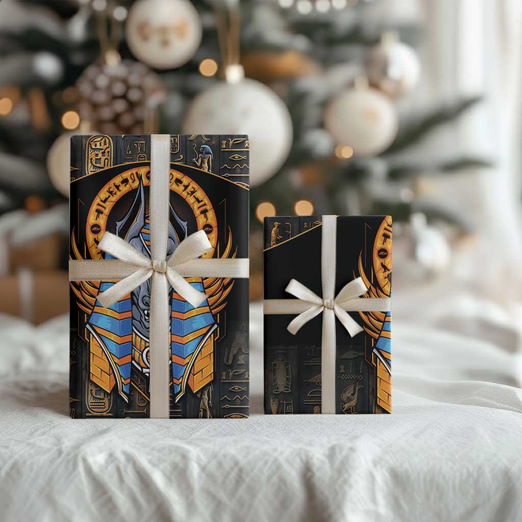 Egyptian Anubis Wrapping Paper Ancient Egypt Culture - African Pride