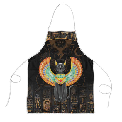 Winged Egypt Cats Apron Ancient Egypt Culture