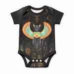 Winged Egypt Cats Baby Onesie Ancient Egypt Culture