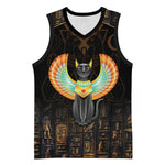 Winged Egypt Cats Basketball Jersey Ancient Egypt Culture LT9