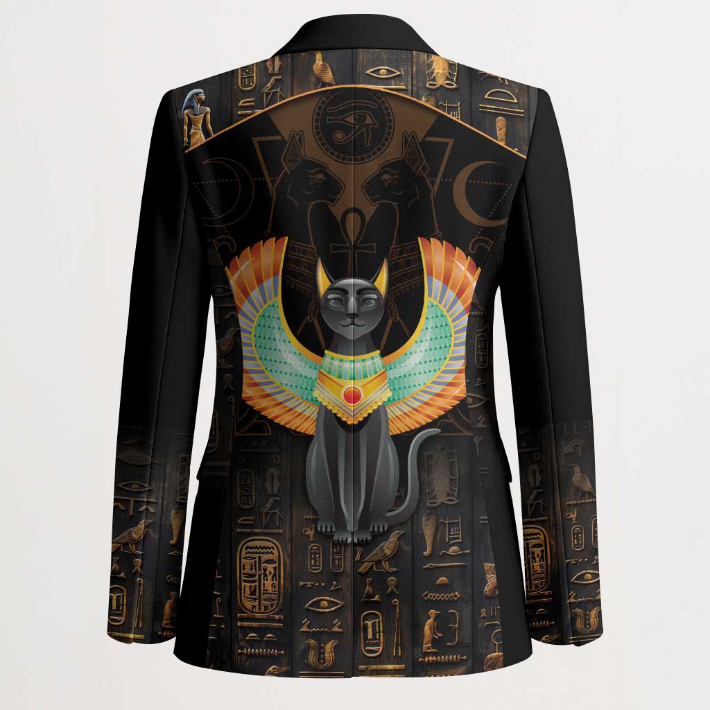 Winged Egypt Cats Blazer Ancient Egypt Culture