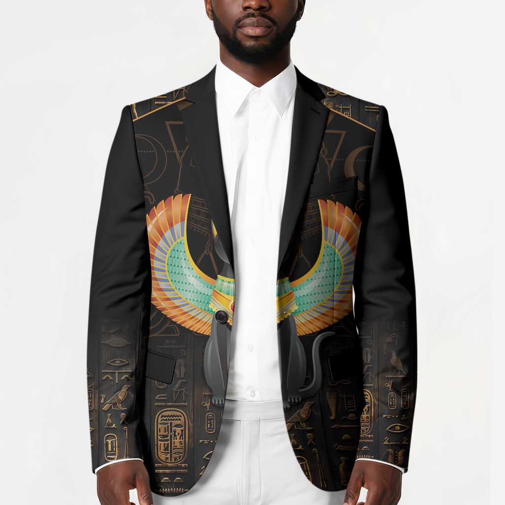 Winged Egypt Cats Blazer Ancient Egypt Culture