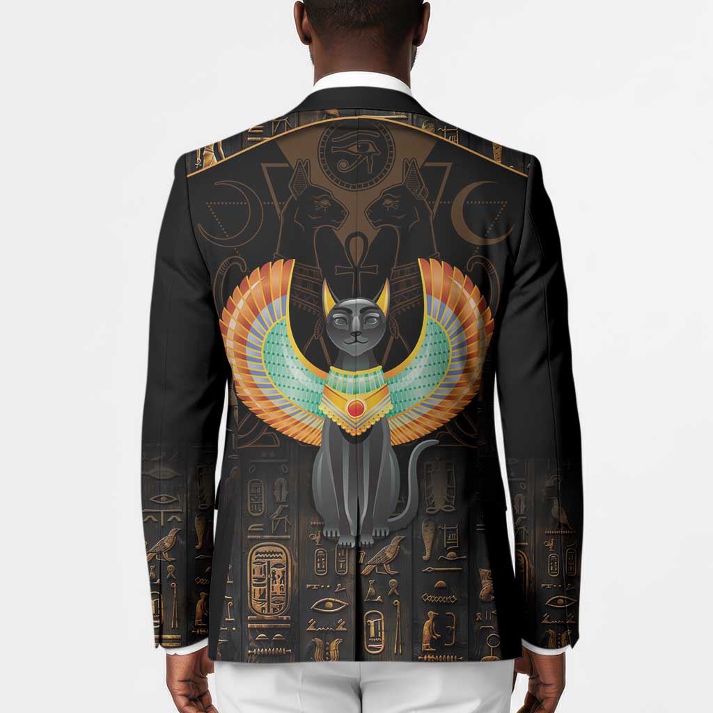 Winged Egypt Cats Blazer Ancient Egypt Culture