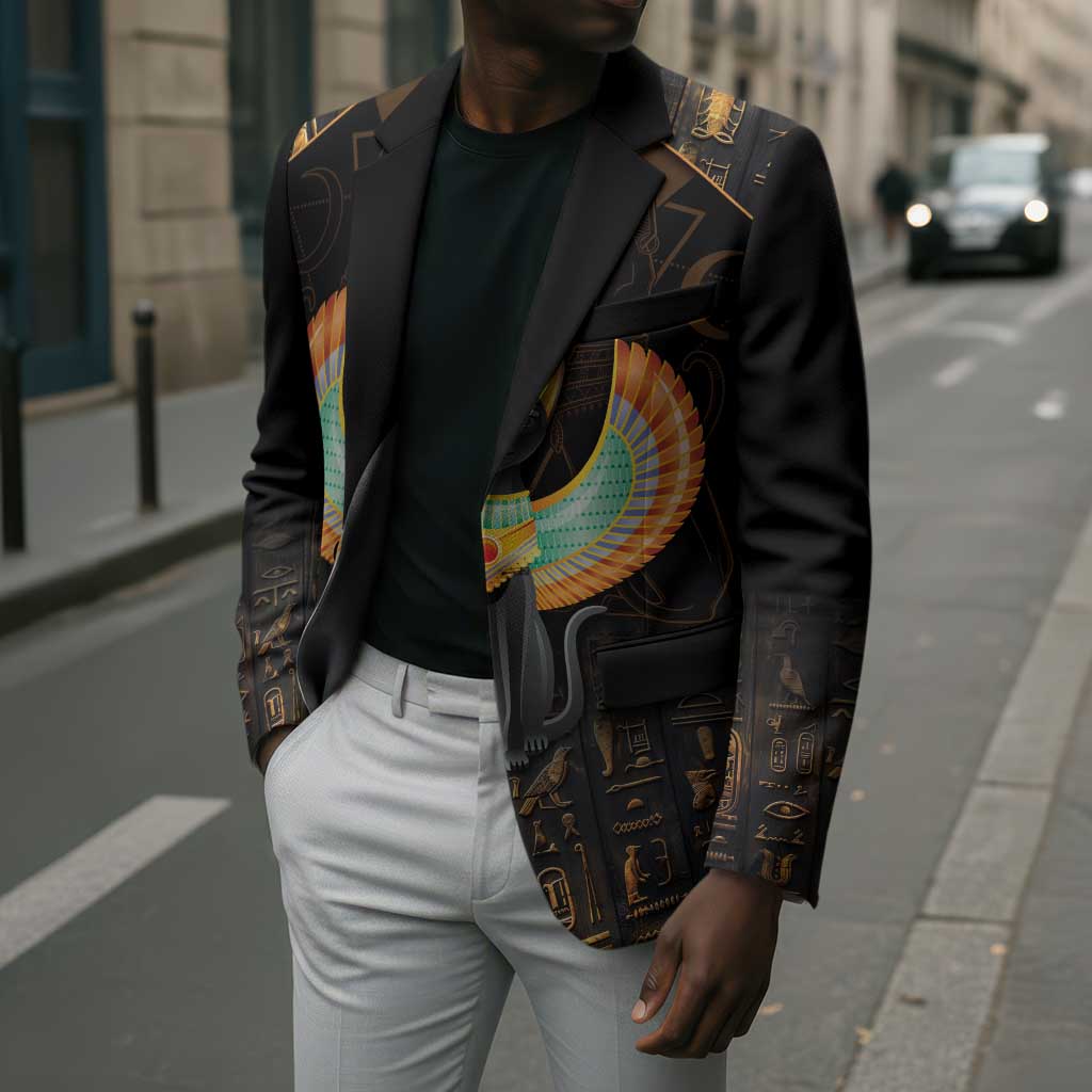 Winged Egypt Cats Blazer Ancient Egypt Culture