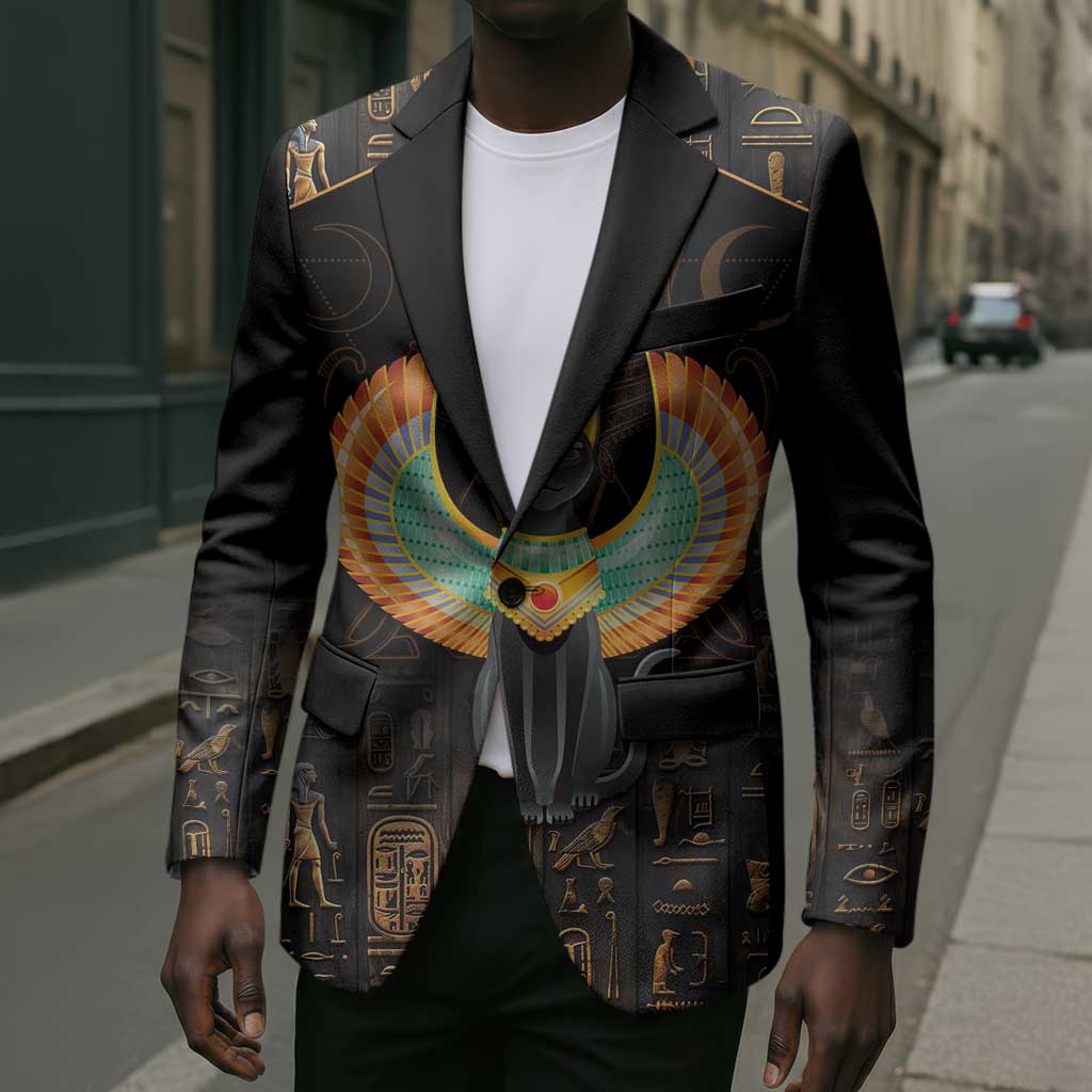 Winged Egypt Cats Blazer Ancient Egypt Culture