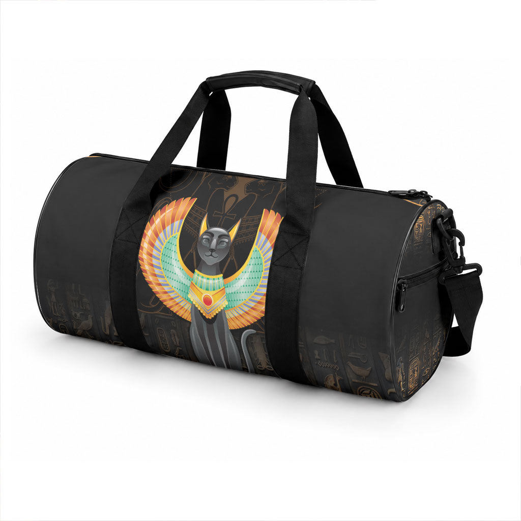 Winged Egypt Cats Duffle Bag Ancient Egypt Culture